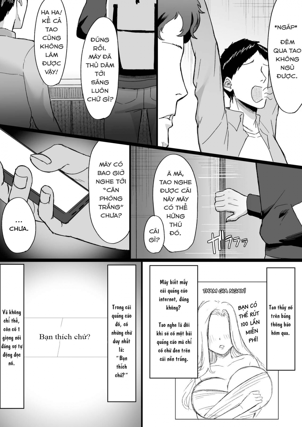 Shiroi Heya ~Mukanjou Bakunyuu Yuurei ni Shinu made Shiboritorareru~ Chương Oneshot Trang 6