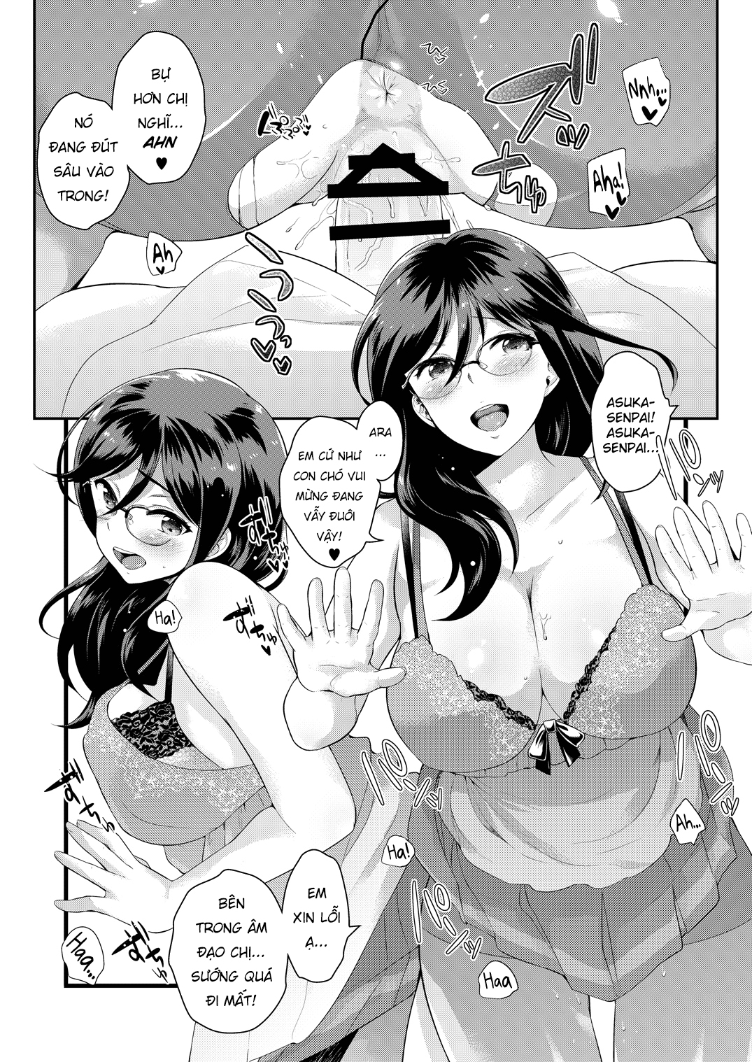 Một nháy với Asuka-senpai sau bữa tập Chương Oneshot Trang 9