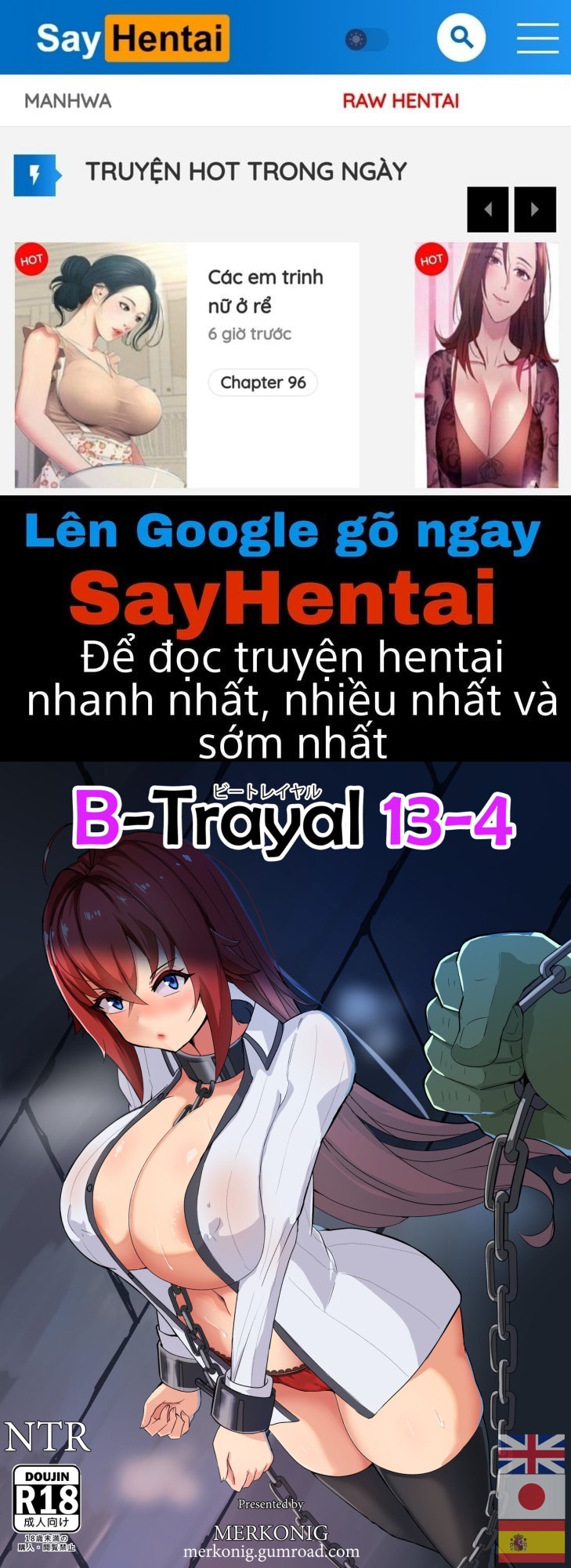 B-Trayal 13-4 Rias Chương Oneshot Trang 1