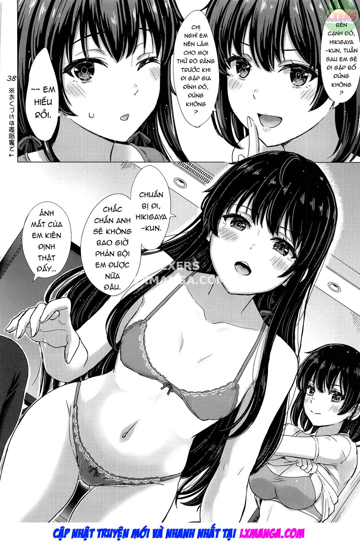 The Naughty Secrets of the Yukinoshita Sisters Chương Oneshot Trang 40