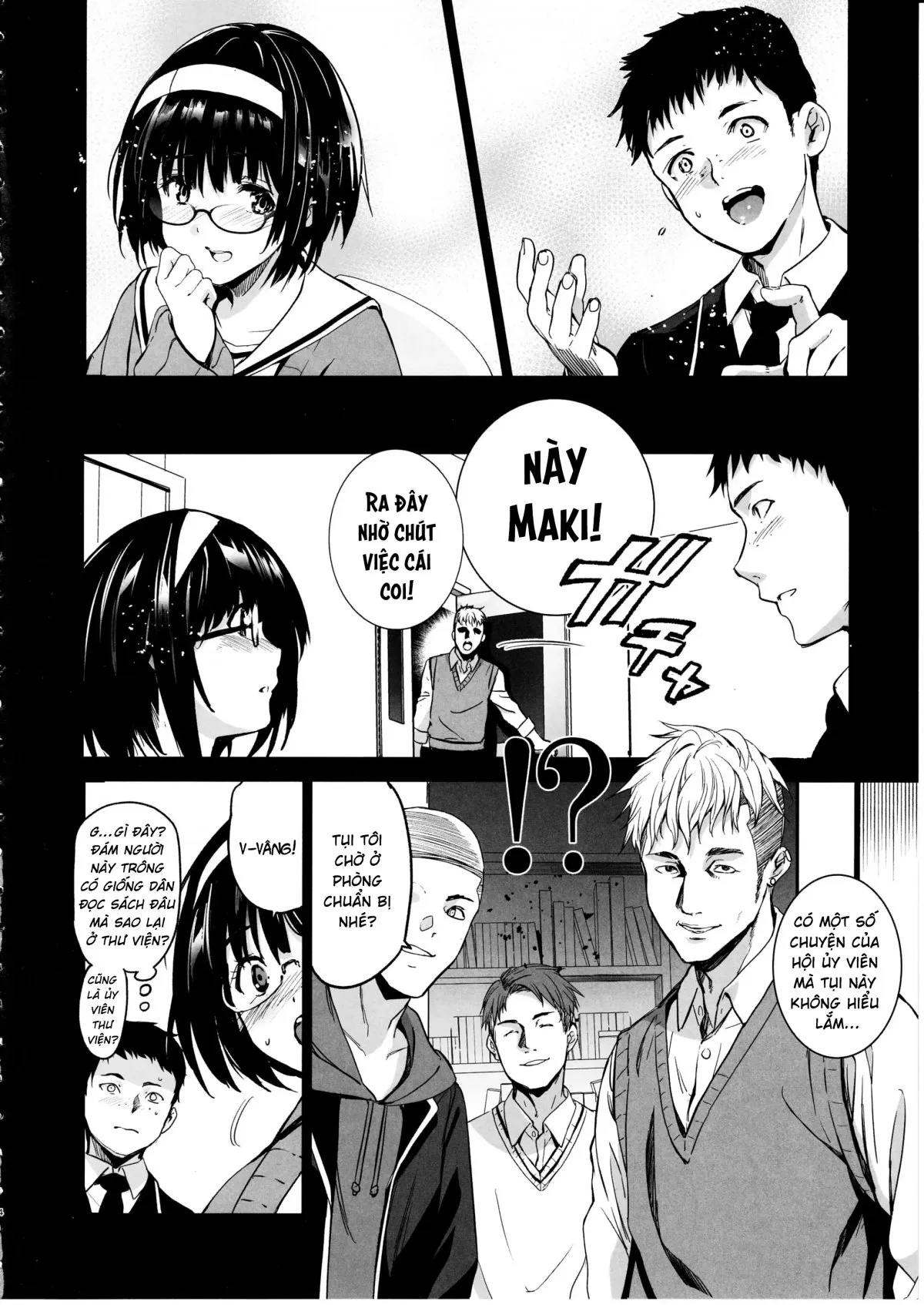 Makima-san wa Toshoshitsu no Yousei Chương Oneshot Trang 6