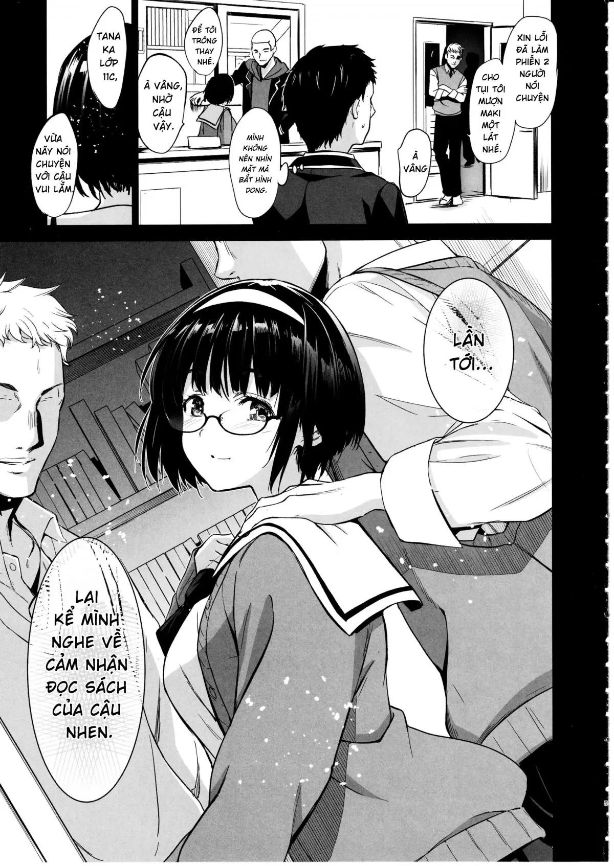 Makima-san wa Toshoshitsu no Yousei Chương Oneshot Trang 7