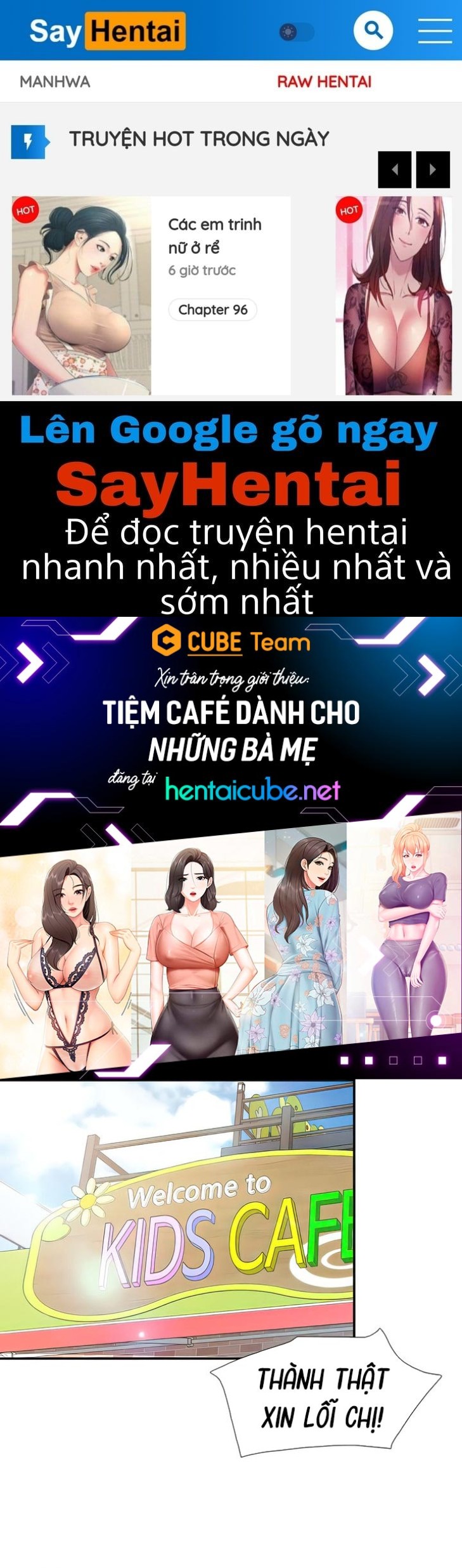 Tiệm cafe dành cho những bà mẹ Chương 71 Trang 1