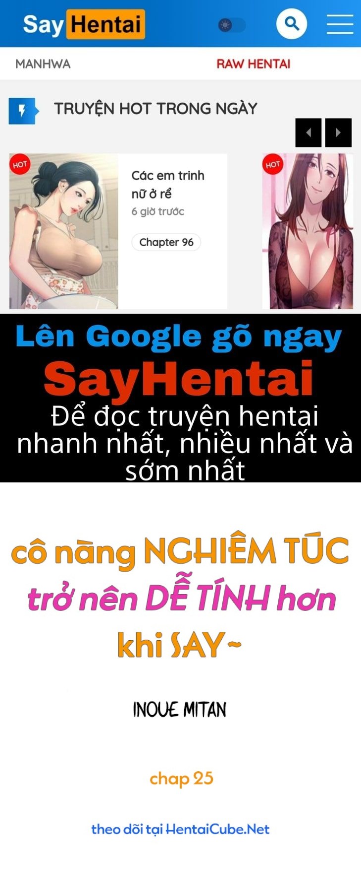 Cô nàng nghiêm túc trở nên dễ tính khi say Chương 25 26 Trang 1