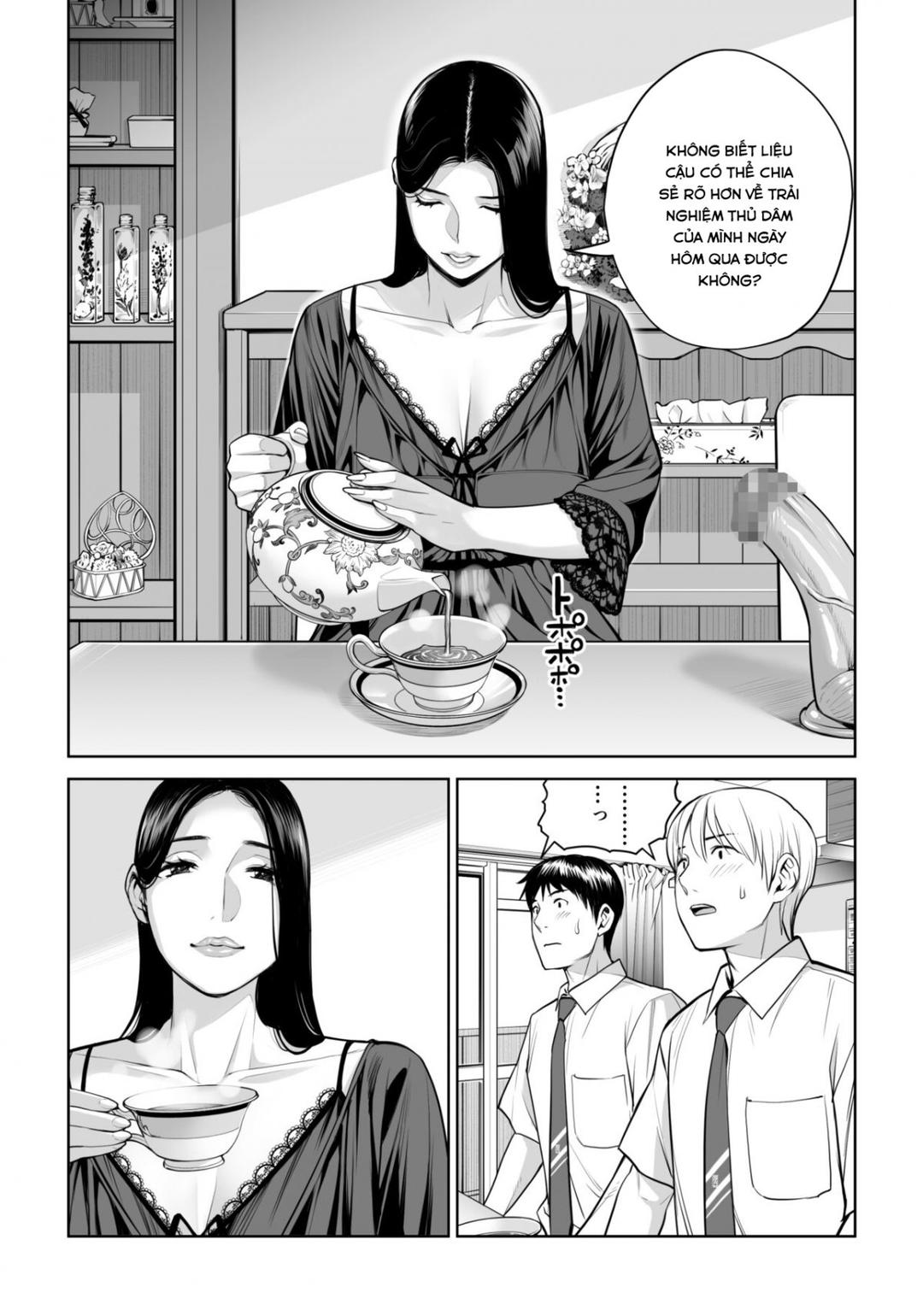 Kurokami Onna no Fudeoroshi ~Himitsu no Heya de Nakadashi Sasete Ageru wa~ Chương Oneshot Trang 27