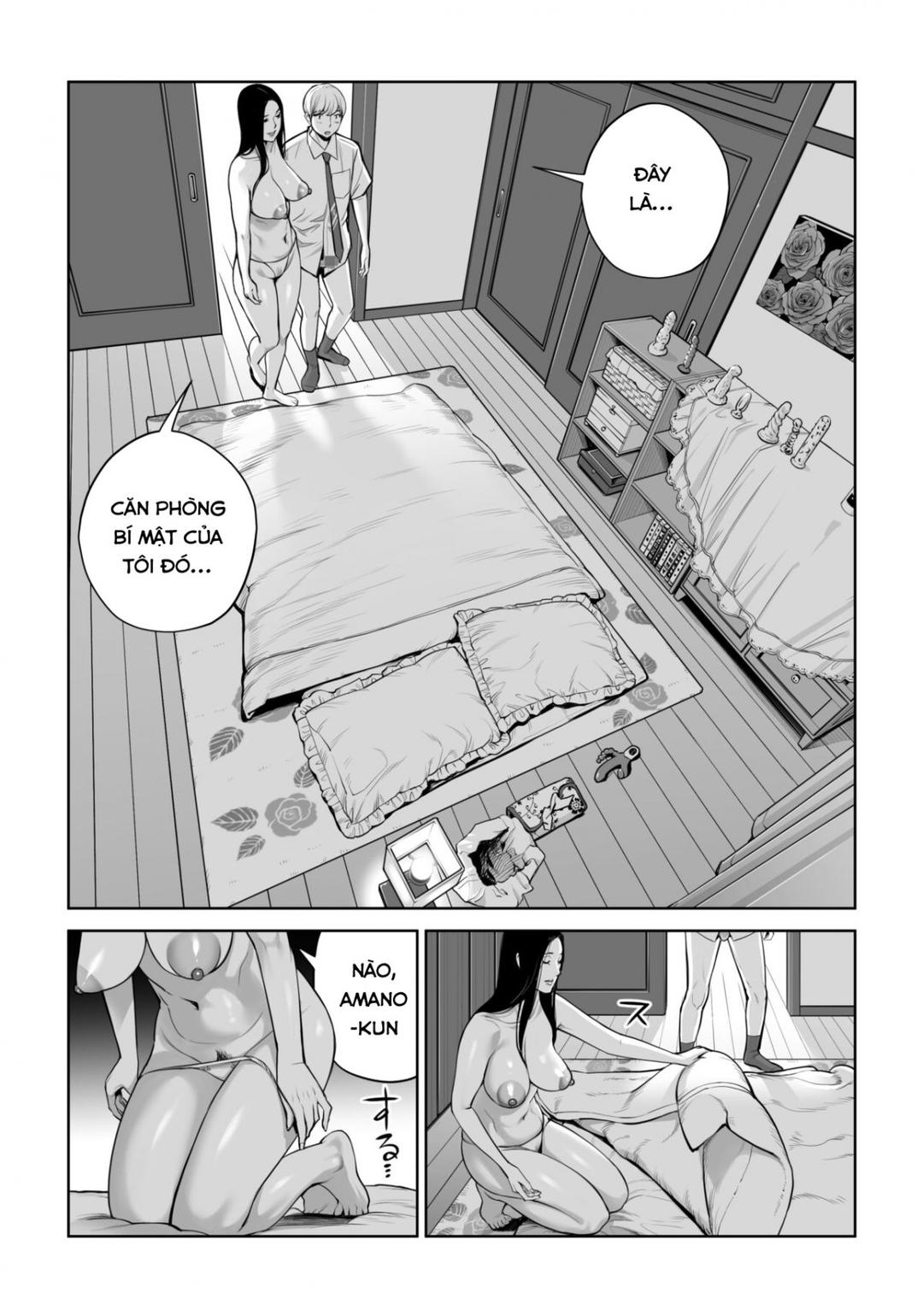 Kurokami Onna no Fudeoroshi ~Himitsu no Heya de Nakadashi Sasete Ageru wa~ Chương Oneshot Trang 52