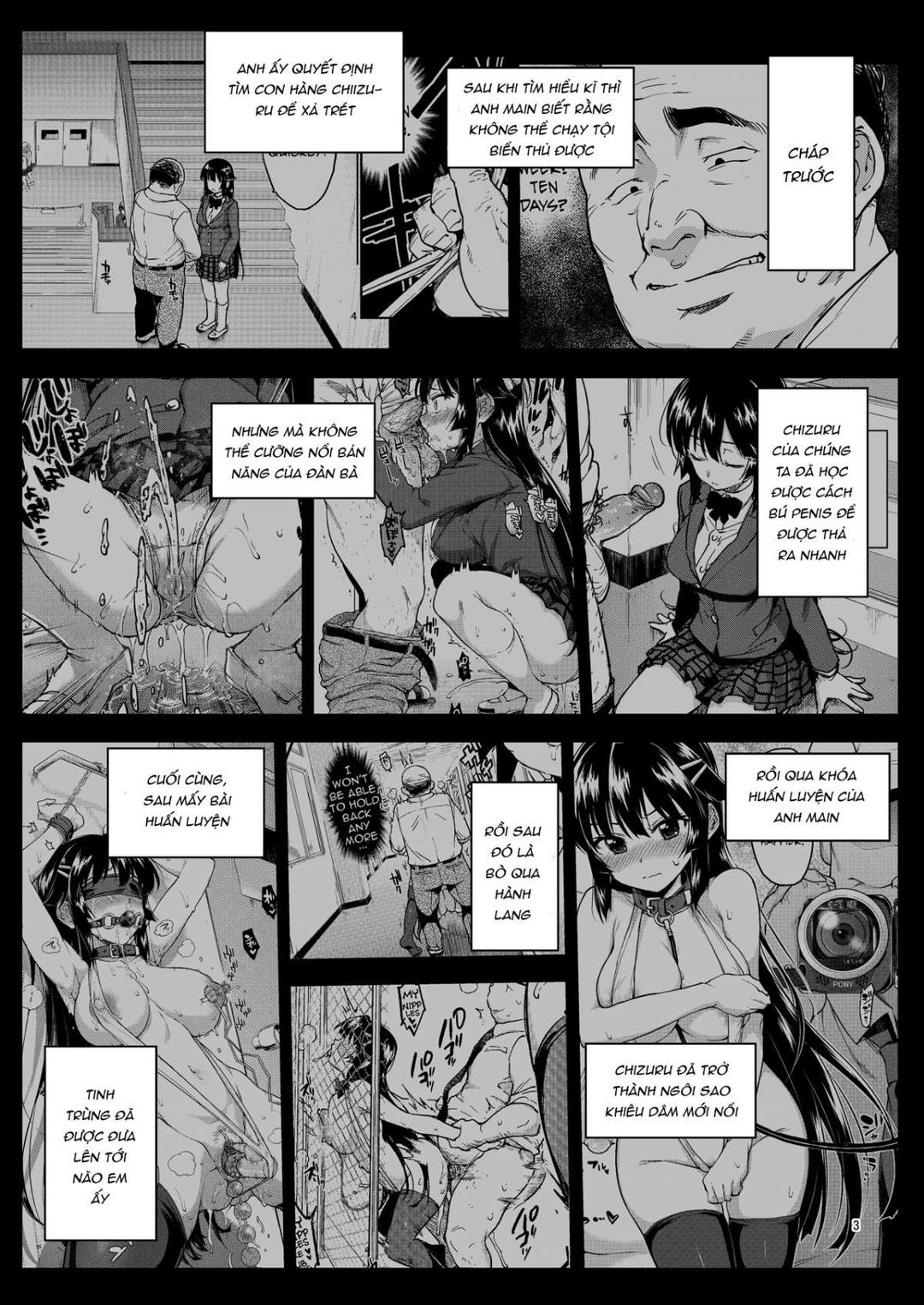 Nhật ký trưởng thành của Chizuru-chan: Vì muốn cứu thầy giáo mà… Chương 3 Trang 3