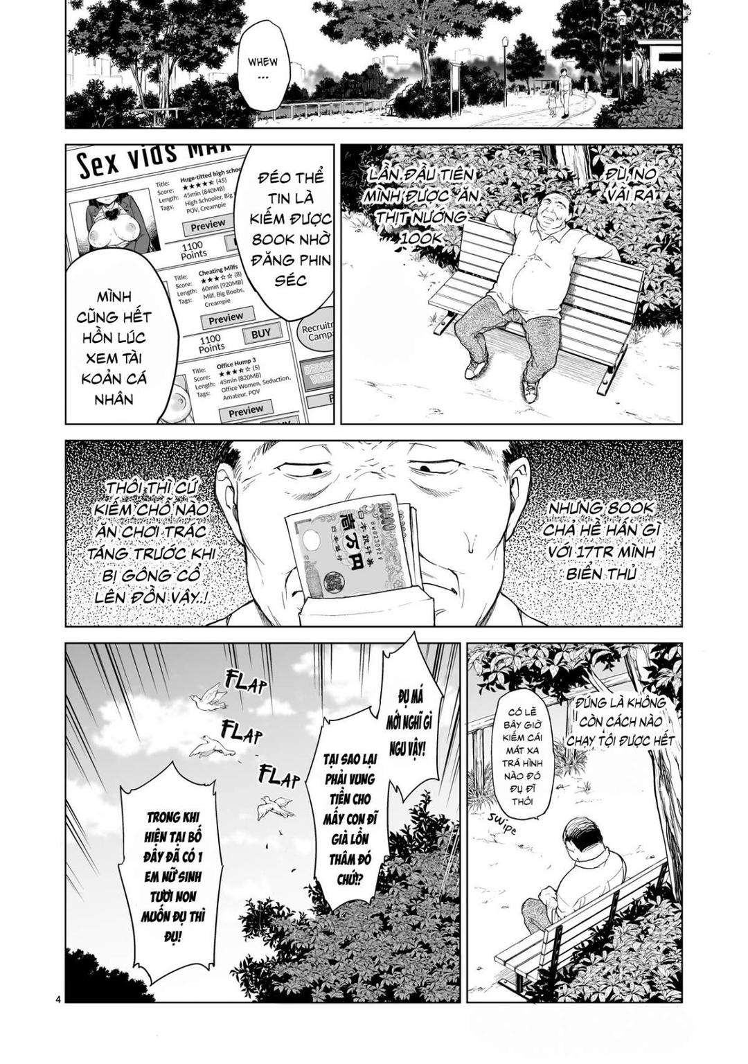 Nhật ký trưởng thành của Chizuru-chan: Vì muốn cứu thầy giáo mà… Chương 3 Trang 4
