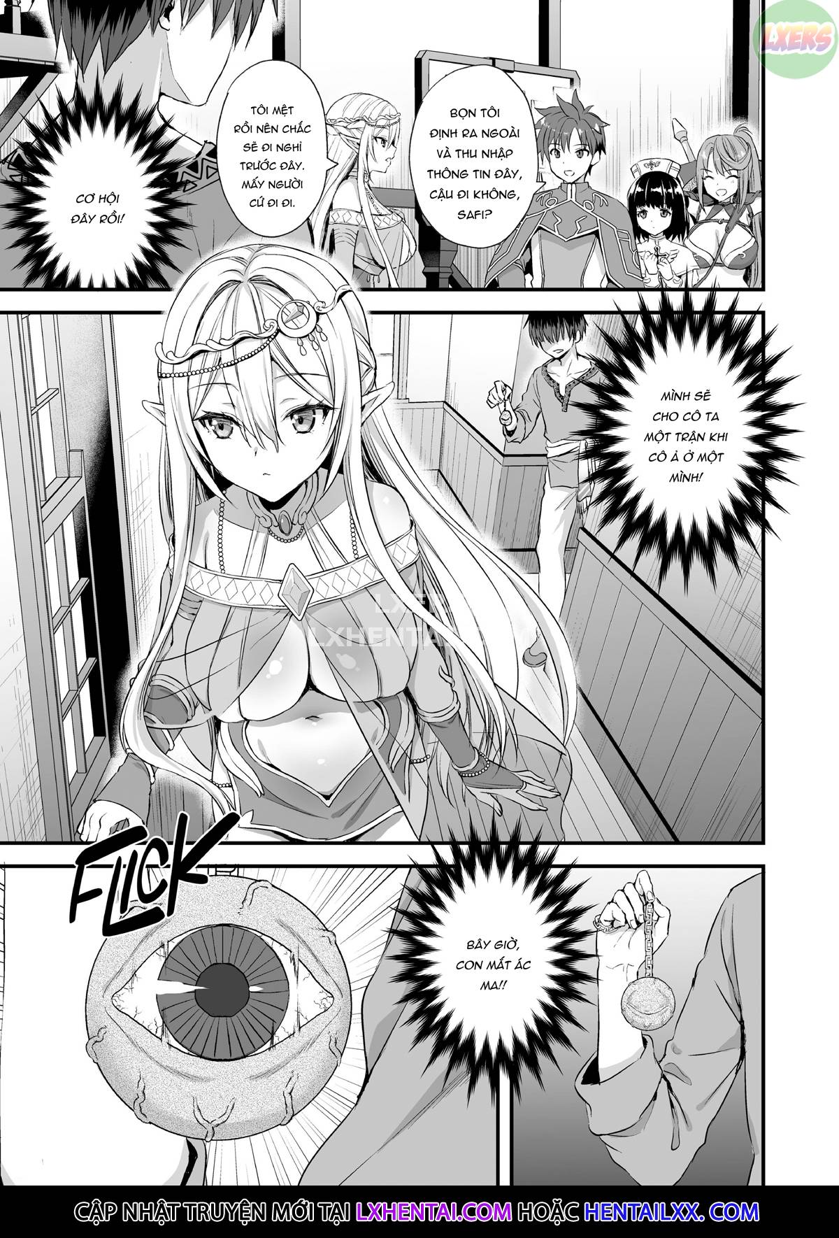 Horny Isekai Elf's Evil Eye Chương 1 Trang 10