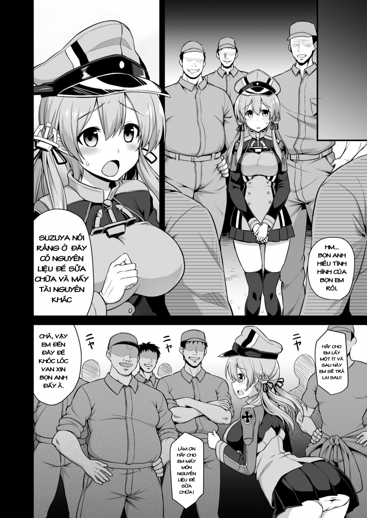 Kanmusu Chakunin Zenya Prinz Eugen Yaku Ochi Nyuugi Kousai Chương Oneshot Trang 5