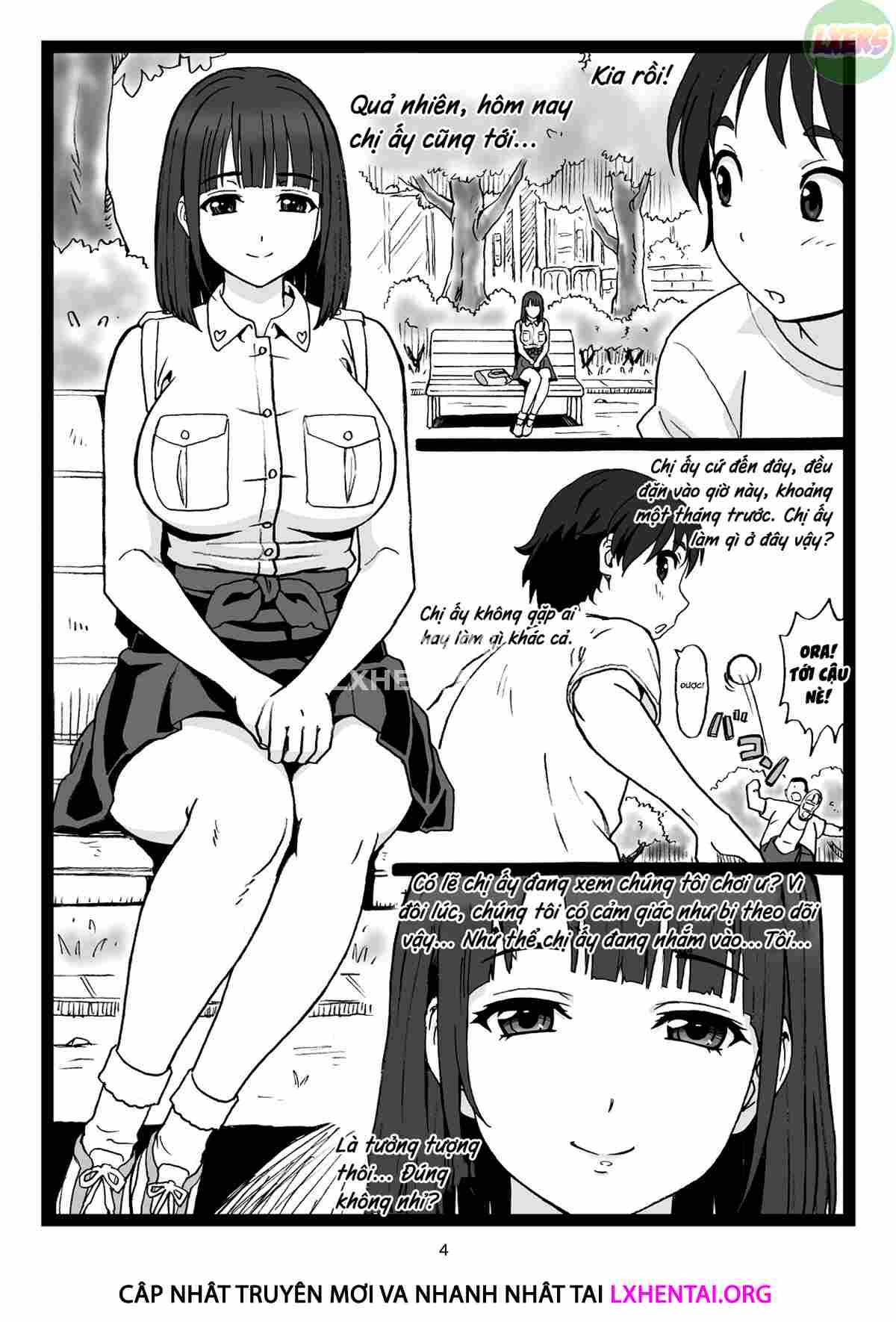 A Pretty Onee-San, That's Sitting On A Bench In The Park...Suddenly Says To Me: [Show Me Your Dick]. Chương Oneshot Trang 8