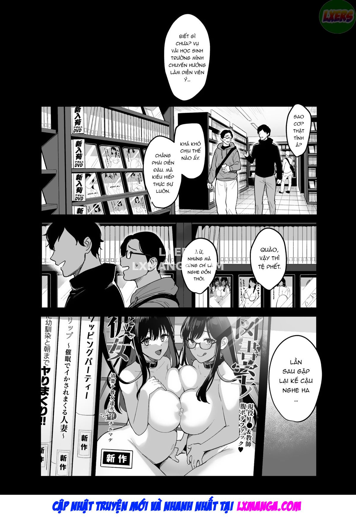 Toshoshitsu no Kanojo ~Seiso na Kimi ga Ochiru made Chương 6 Trang 46