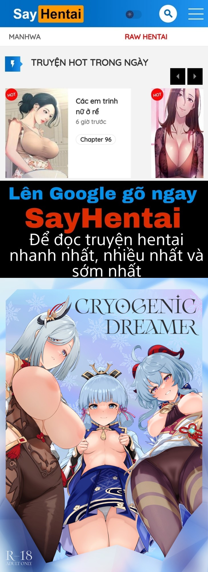 Cryogenic Dreamer Chương Oneshot Trang 1