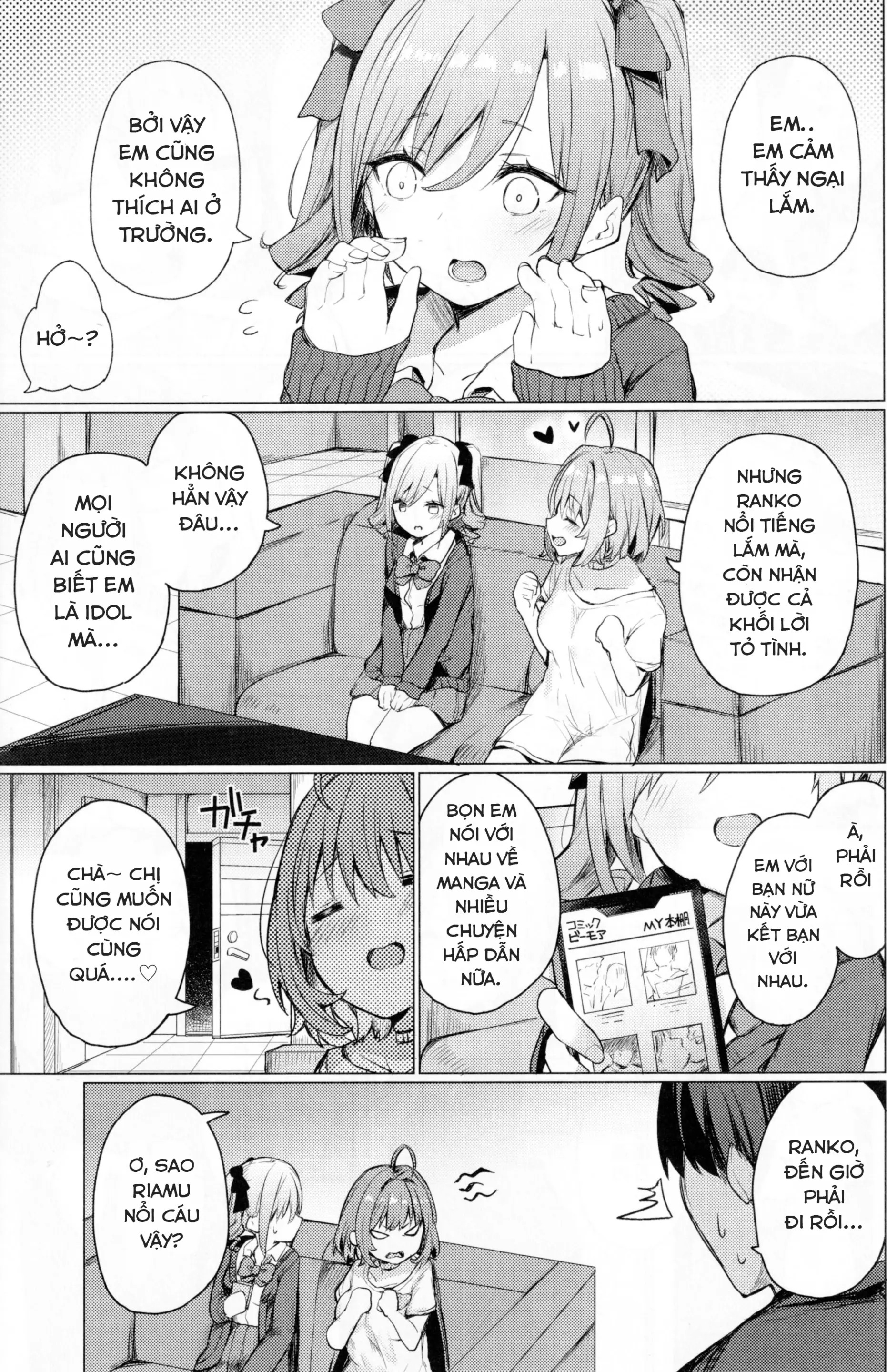 Bunkei Jogakusei no Seiyoku ga Tsuyosugite Komaru Hon Chương Oneshot Trang 3