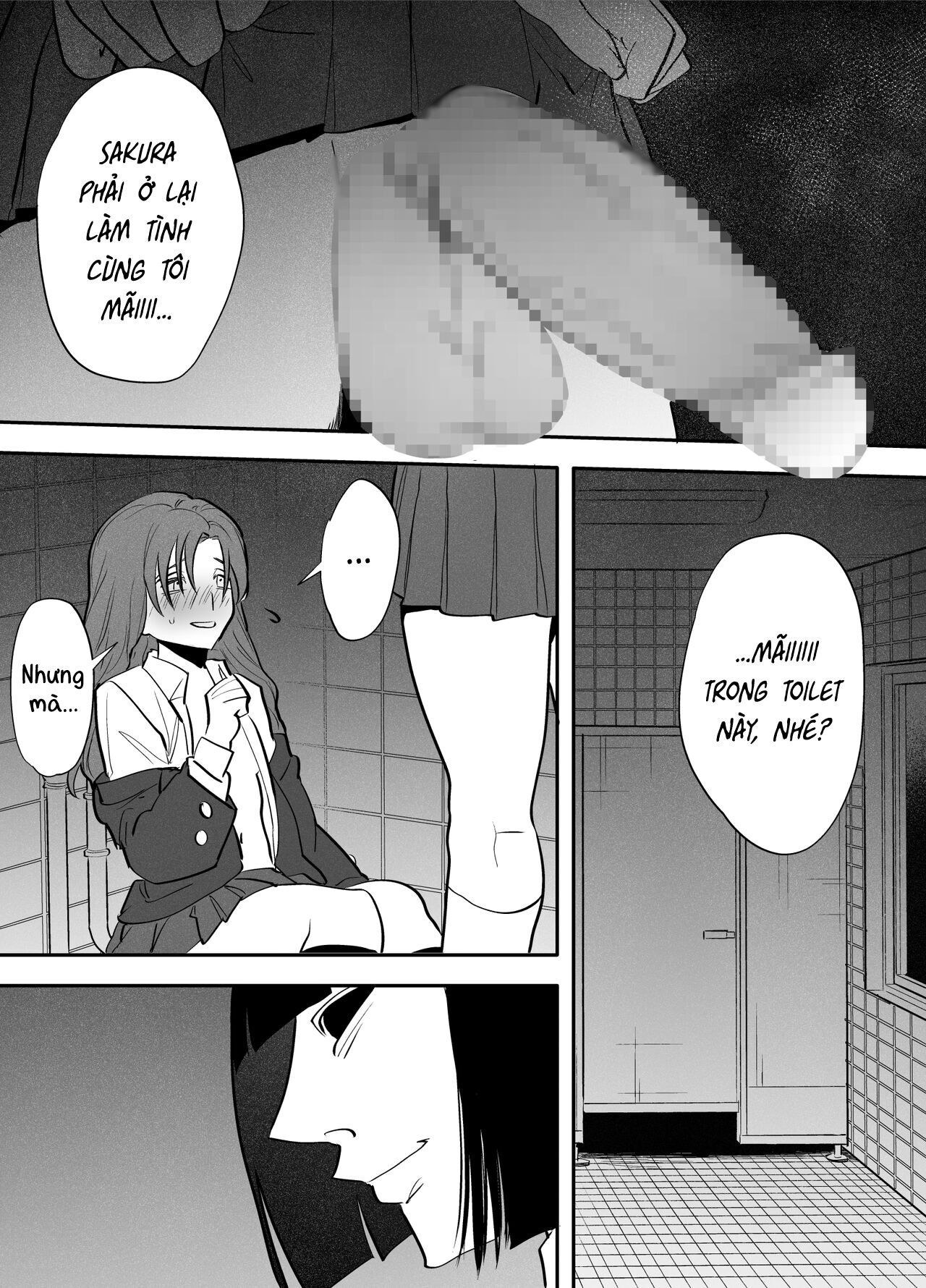 Watashi to toire to futanari Hanako-san Chương Oneshot Trang 18