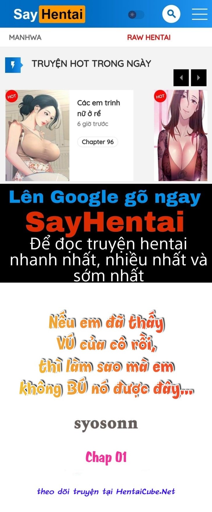 If I See Your Boobs, There’s No Way I Won’t Lick Them Chương 1 Trang 1