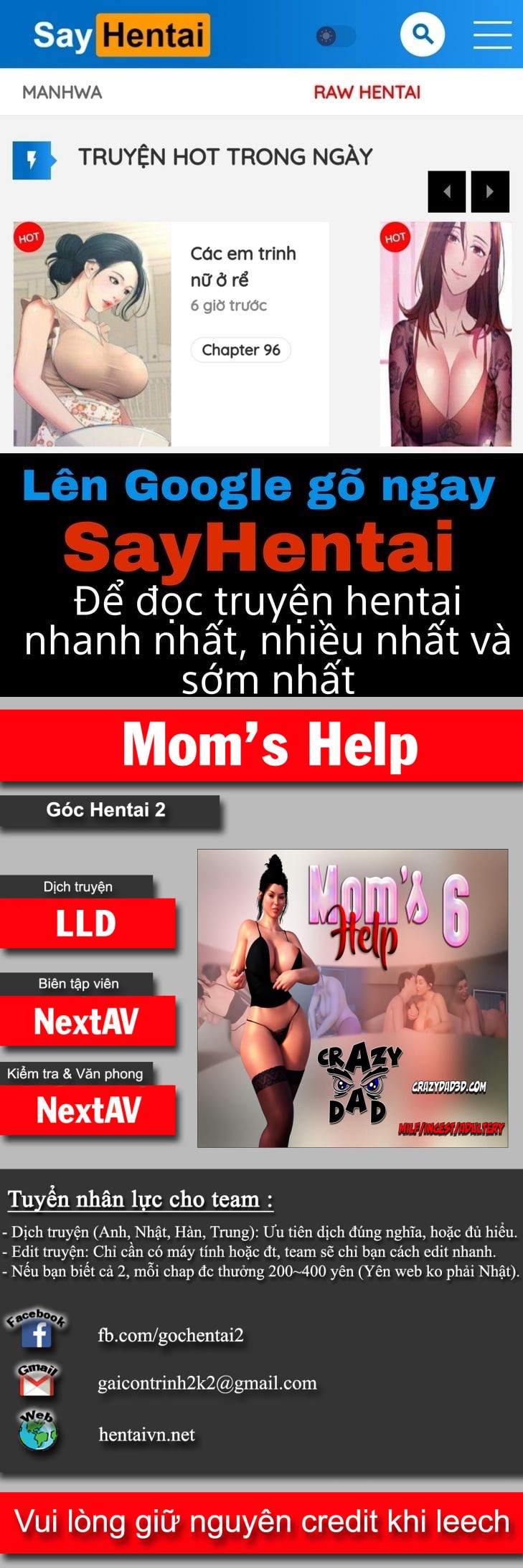 Mom’s Help Chương Vol6 0 20 Con l ng i n ng c a m Trang 1