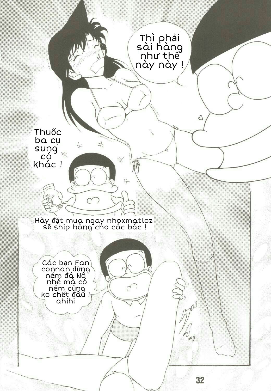 Tuyển Tập Doraemon Doujinshi 18+ Chương 31 Thu c ba c sung Trang 8