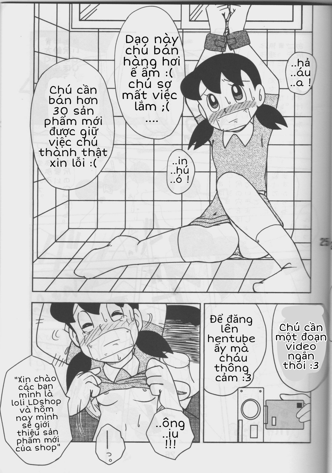 Tuyển Tập Doraemon Doujinshi 18+ Chương 33 i n m y xanh Trang 10