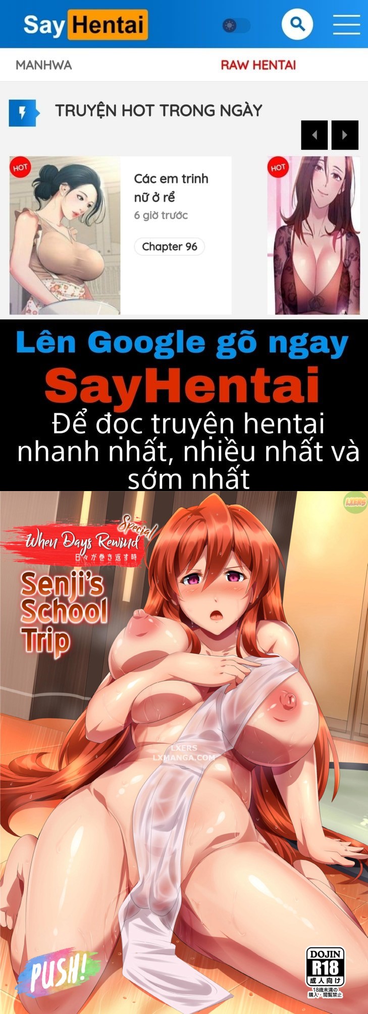 When Days Rewind Special - Senji's School Trip Chương Oneshot Trang 1