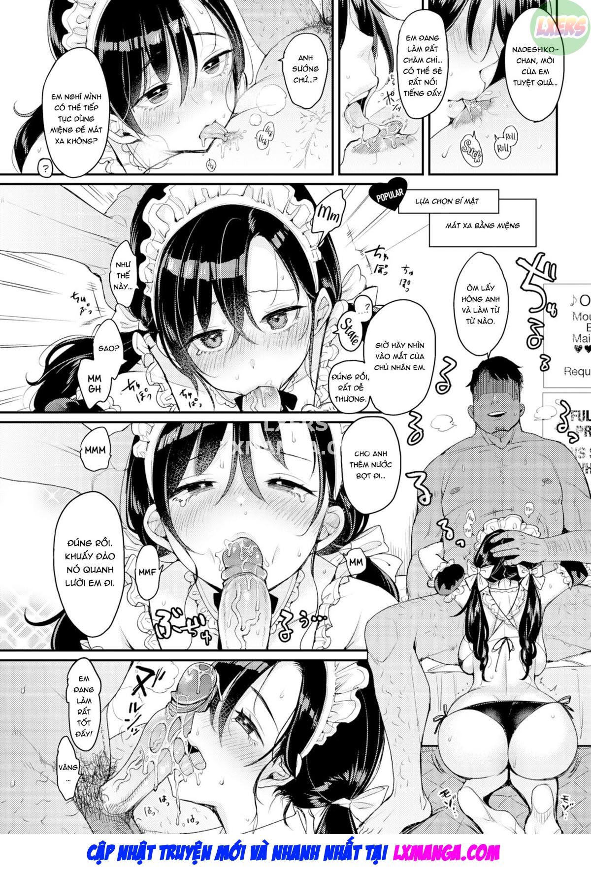 Nadeshiko-san Just Can't Say No! ~First Part-Time Job Chương Oneshot Trang 13