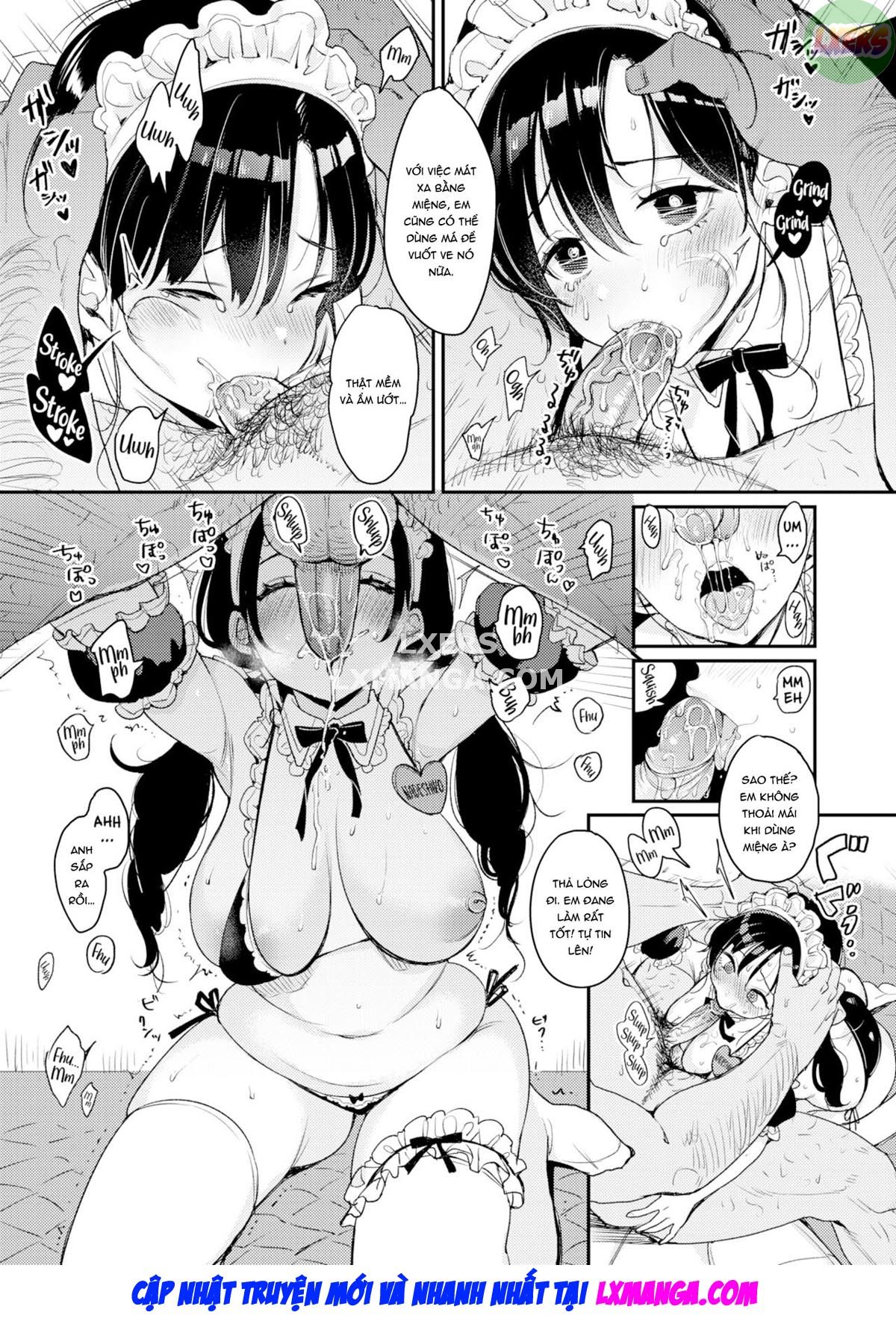 Nadeshiko-san Just Can't Say No! ~First Part-Time Job Chương Oneshot Trang 14