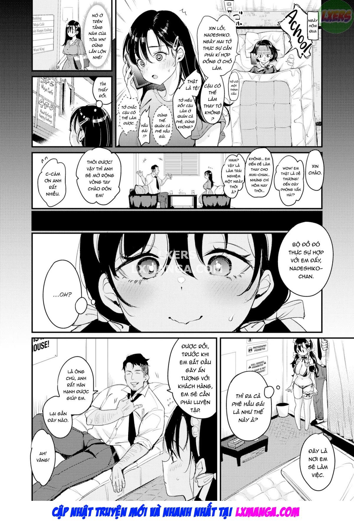 Nadeshiko-san Just Can't Say No! ~First Part-Time Job Chương Oneshot Trang 5