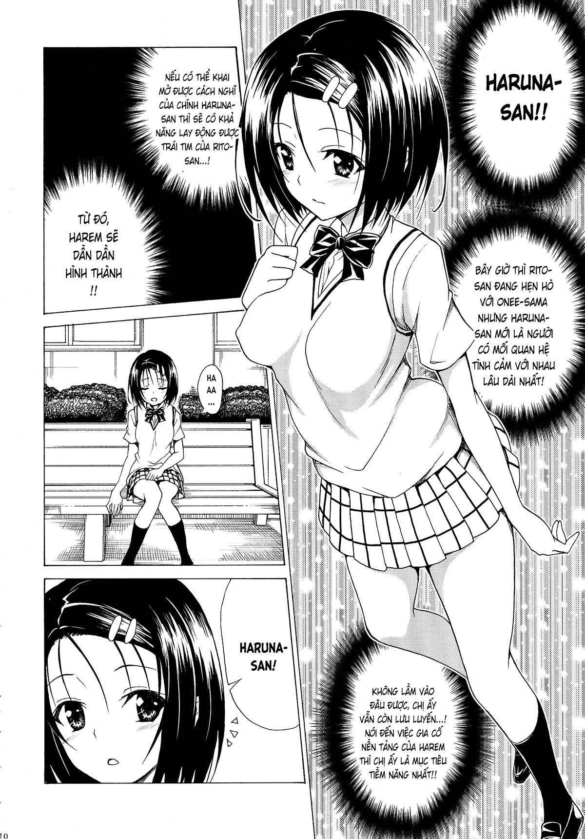 Đã Nhắm! Kế Hoạch Harem (To LOVE-Ru) Chương Vol 2 Trang 9