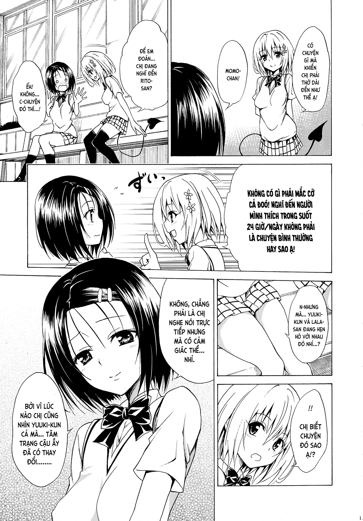 Đã Nhắm! Kế Hoạch Harem (To LOVE-Ru) Chương Vol 2 Trang 10