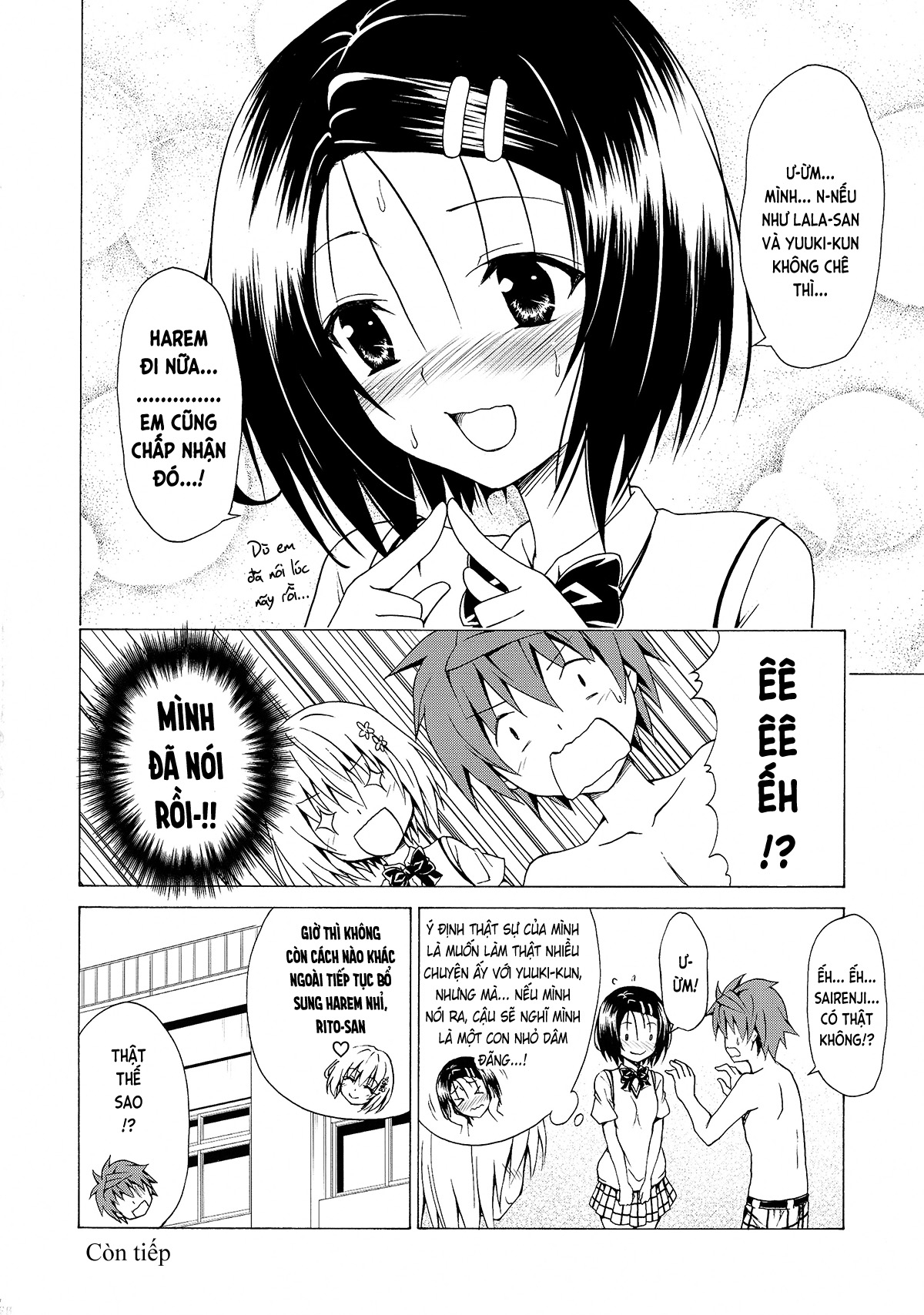 Đã Nhắm! Kế Hoạch Harem (To LOVE-Ru) Chương Vol 2 Trang 35