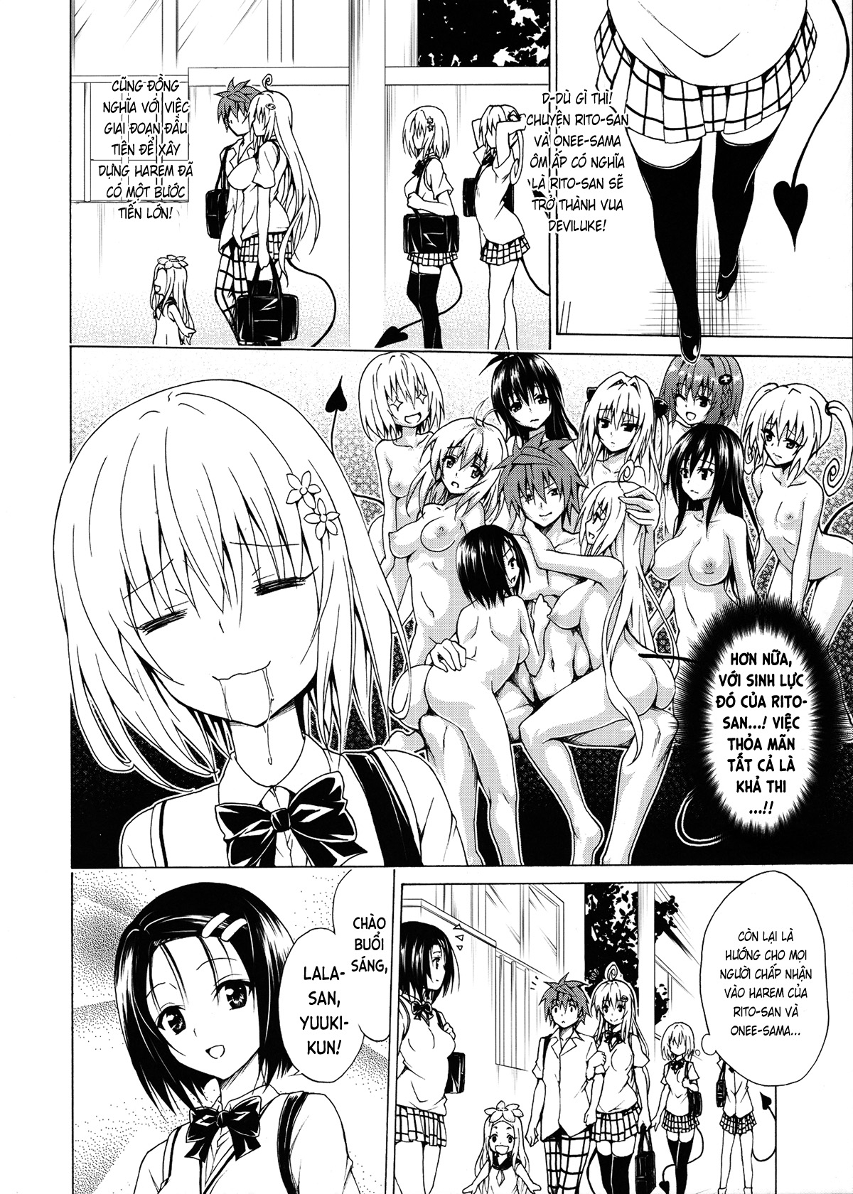 Đã Nhắm! Kế Hoạch Harem (To LOVE-Ru) Chương Vol 1 Trang 19