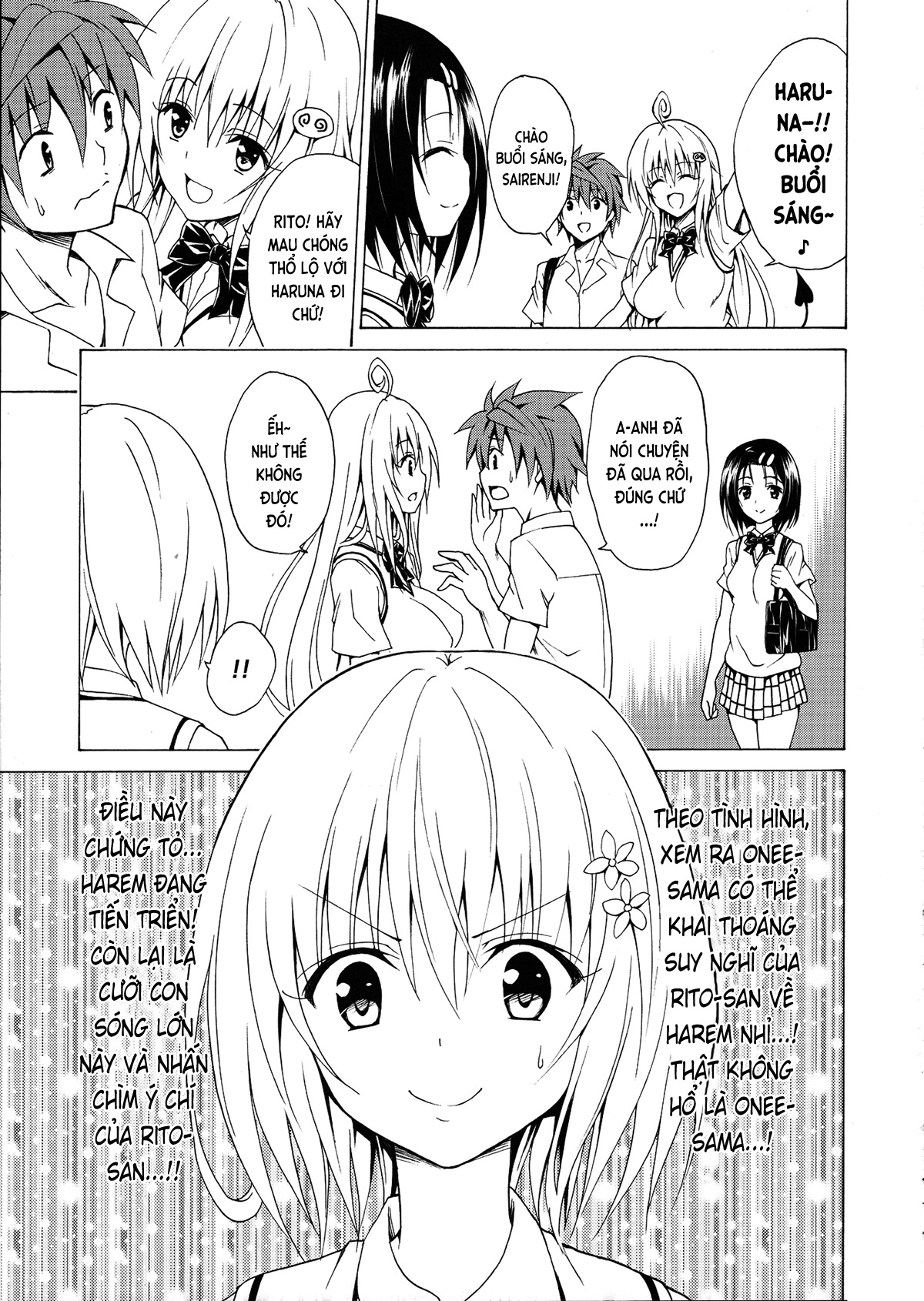 Đã Nhắm! Kế Hoạch Harem (To LOVE-Ru) Chương Vol 1 Trang 20