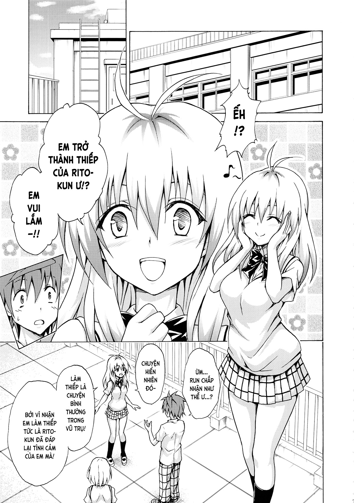 Đã Nhắm! Kế Hoạch Harem (To LOVE-Ru) Chương Vol 3 Trang 6