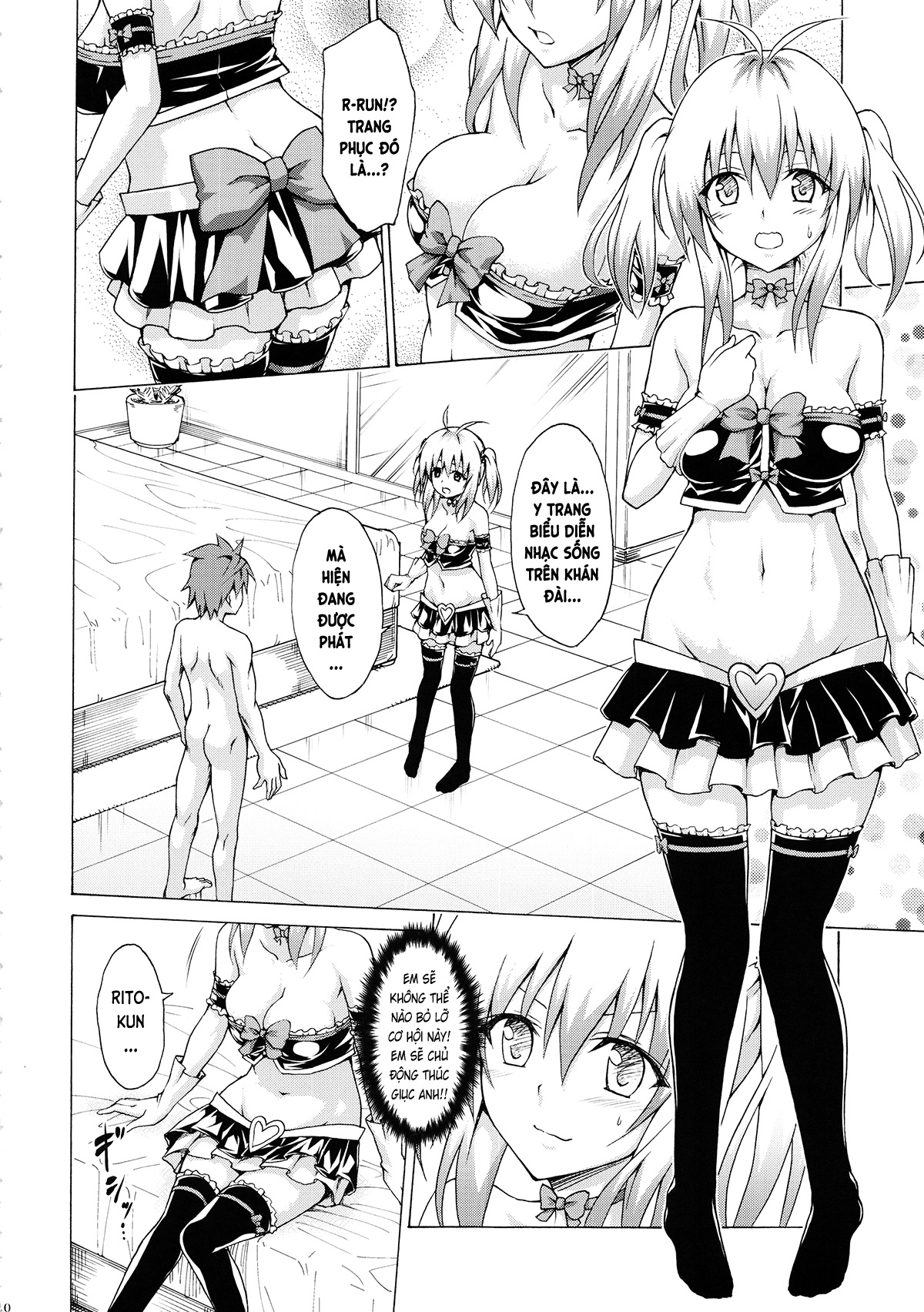 Đã Nhắm! Kế Hoạch Harem (To LOVE-Ru) Chương Vol 3 Trang 9