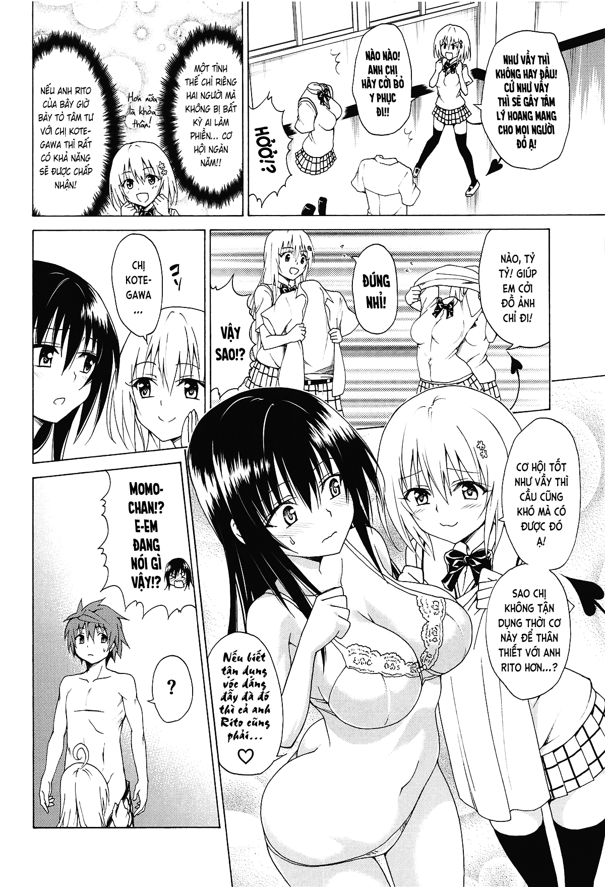 Đã Nhắm! Kế Hoạch Harem (To LOVE-Ru) Chương Vol 5 Trang 8