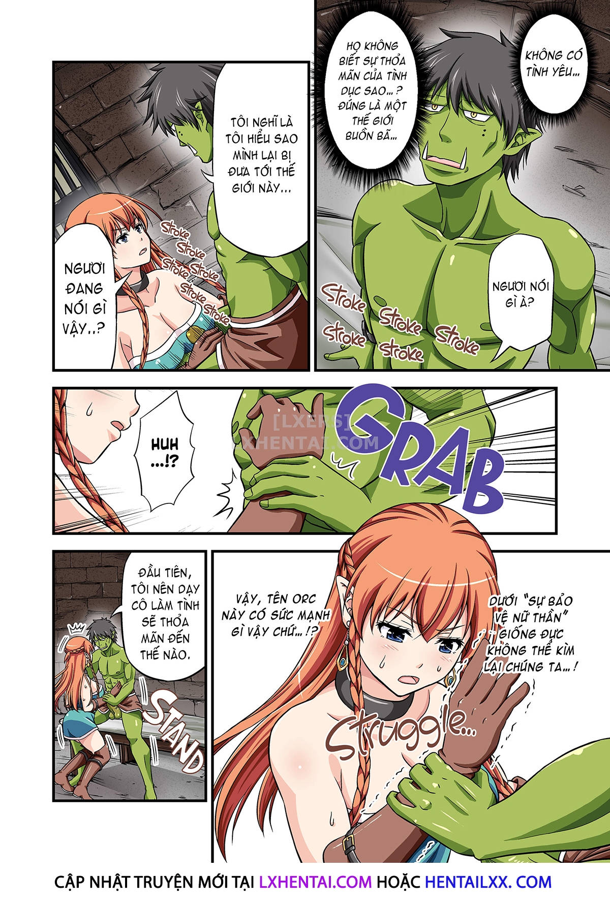 When A Charismatic Male Pornstar Is Reborn In Another World As A Stamina Daddy Orc Chương 1 Trang 12