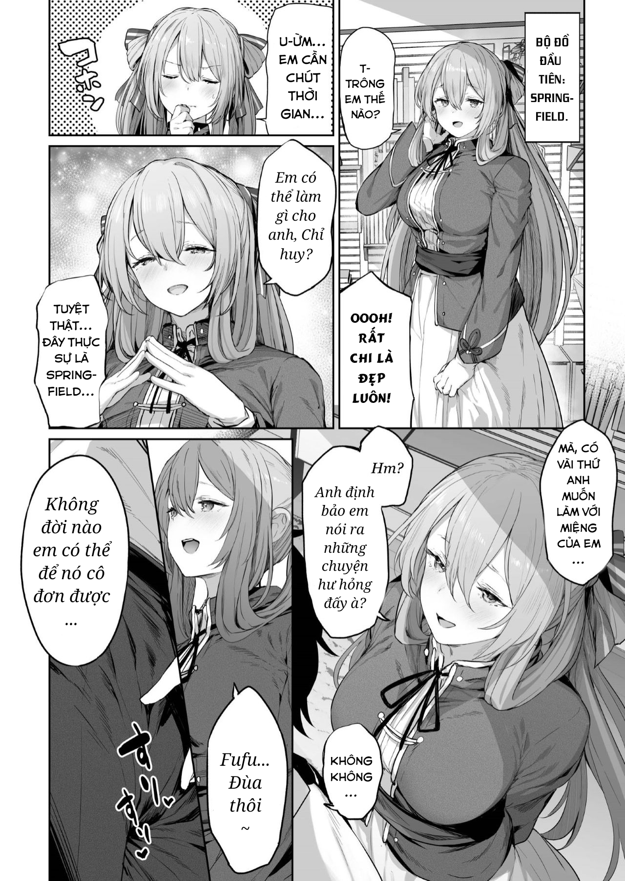 Yuiitsu Muni no Mono nan Dakara (Girls' Frontline) Chương Oneshot Trang 8