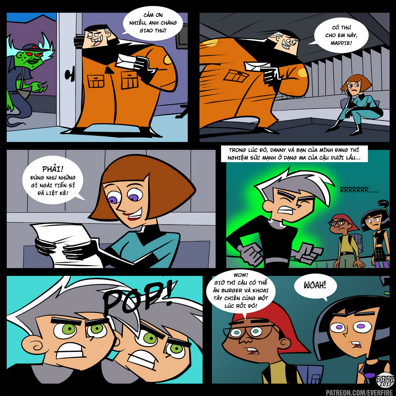 Tình cảm gia đình (Danny Phantom) Chương Oneshot Trang 4