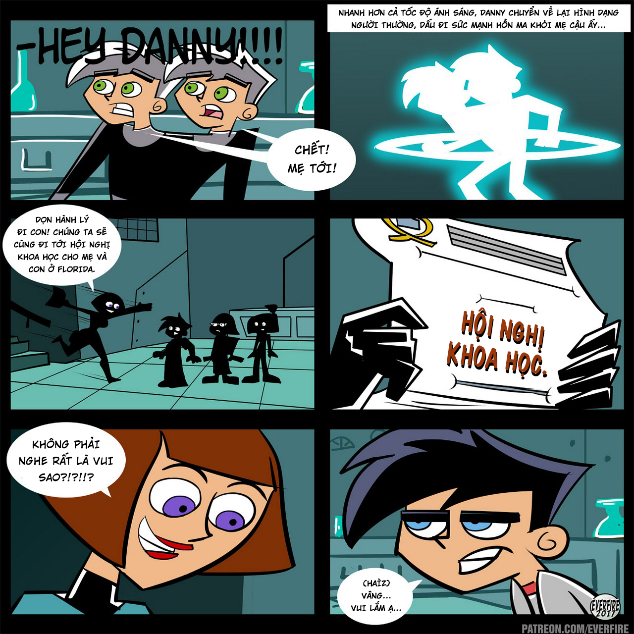 Tình cảm gia đình (Danny Phantom) Chương Oneshot Trang 5