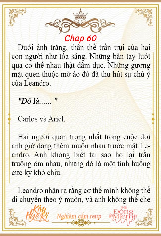 [Novel 18+] Ariel, Thánh Nữ Dâm Đãng Chương 60 Trang 2