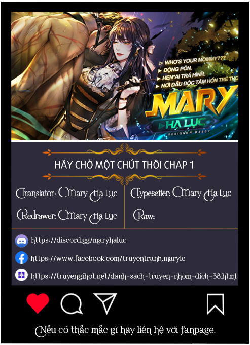 [18+] Hãy Chờ Chút Thôi Chương 1 Trang 1