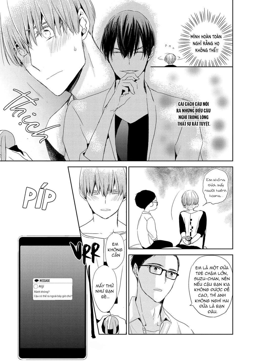 Cậu bạn trai tính cách kì quái của Suzu-kun Chương 2 Trang 19
