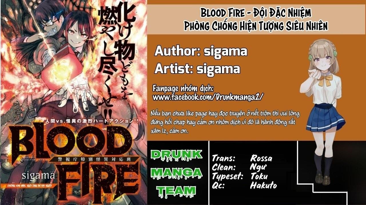Blood Fire – Đội Đặc Nhiệm Phòng Chống Hiện Tượng Siêu Nhiên Chương 4 Trang 1