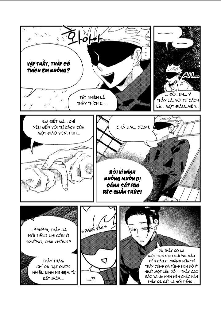 Gojo Satoru x Getou Suguru Chương 1 Trang 9