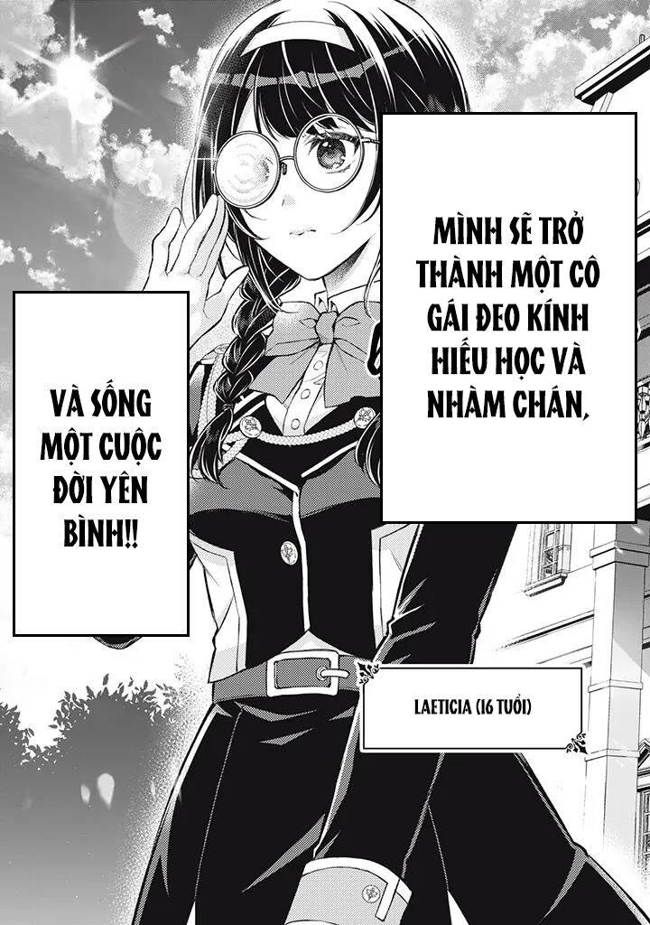 Dantoudai Ni Kieta Densetsu No Akujo Nidome No Jinsei De Wa Gariben Jimi Megane Ni Natte Heion Wo Nozomu Chương 1 Trang 9