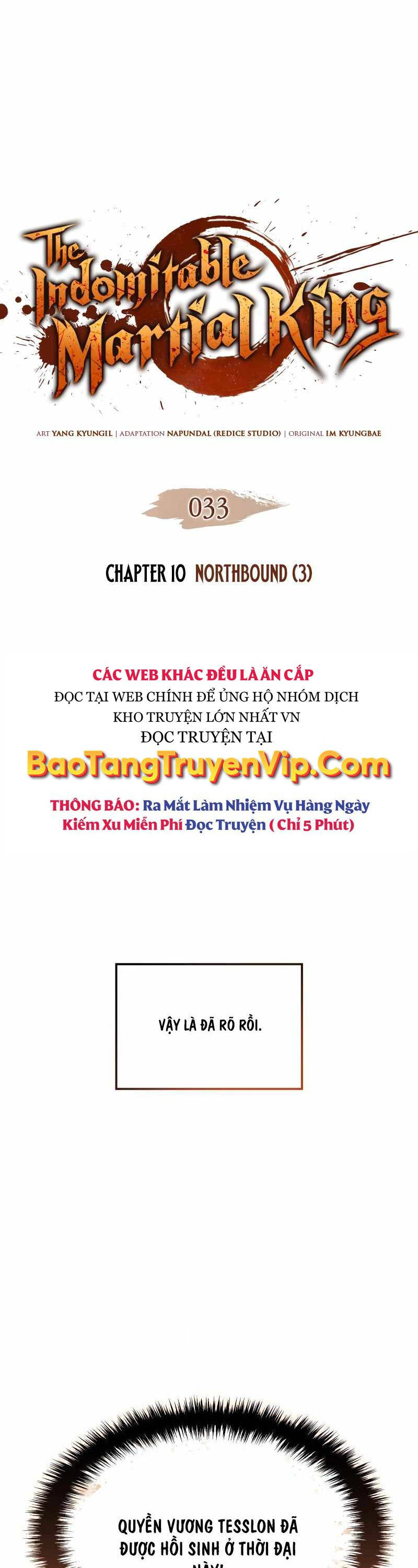 Đế Vương Hồi Quy Chương 33 Trang 1