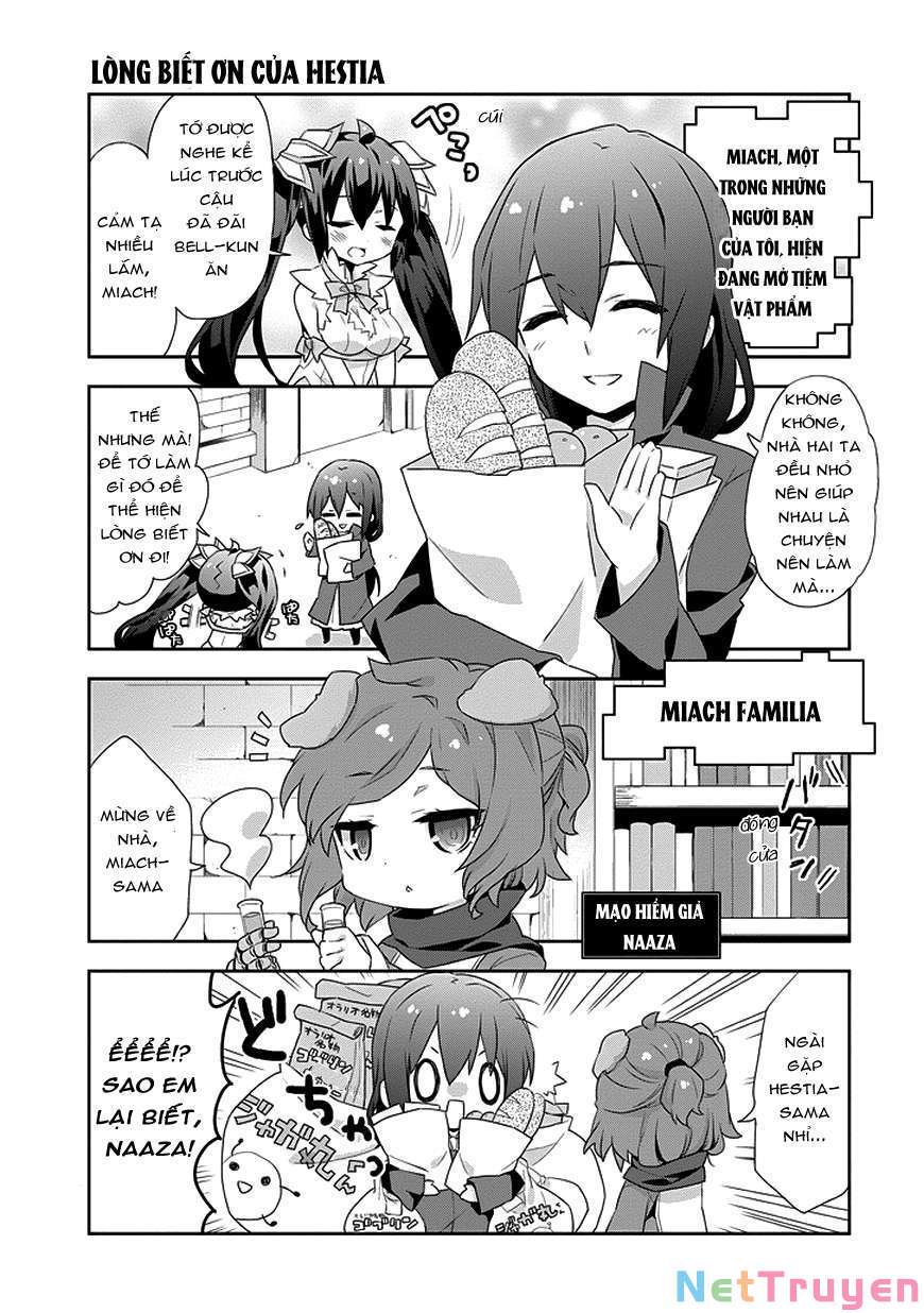 Dungeon Ni Deai O Motomeru No Wa Machigatte Iru Darou Ka 4Koma – Days Of Goddess Chương 4 Trang 6