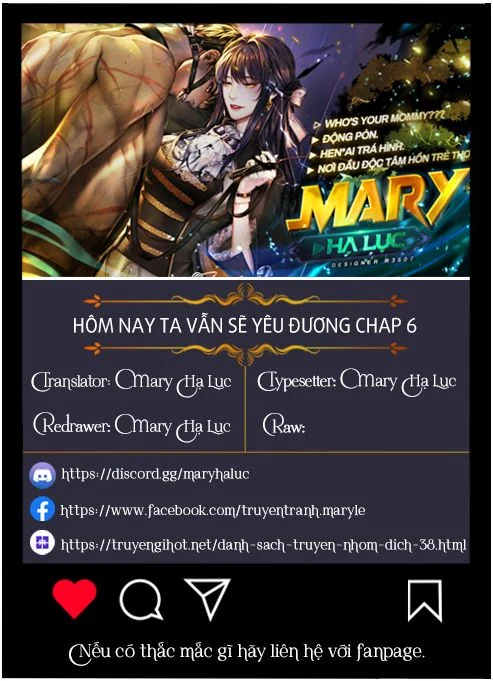 Hôm Nay, Hãy Yêu Và Đừng Giết Nhau Nhé Chương 6 Trang 1