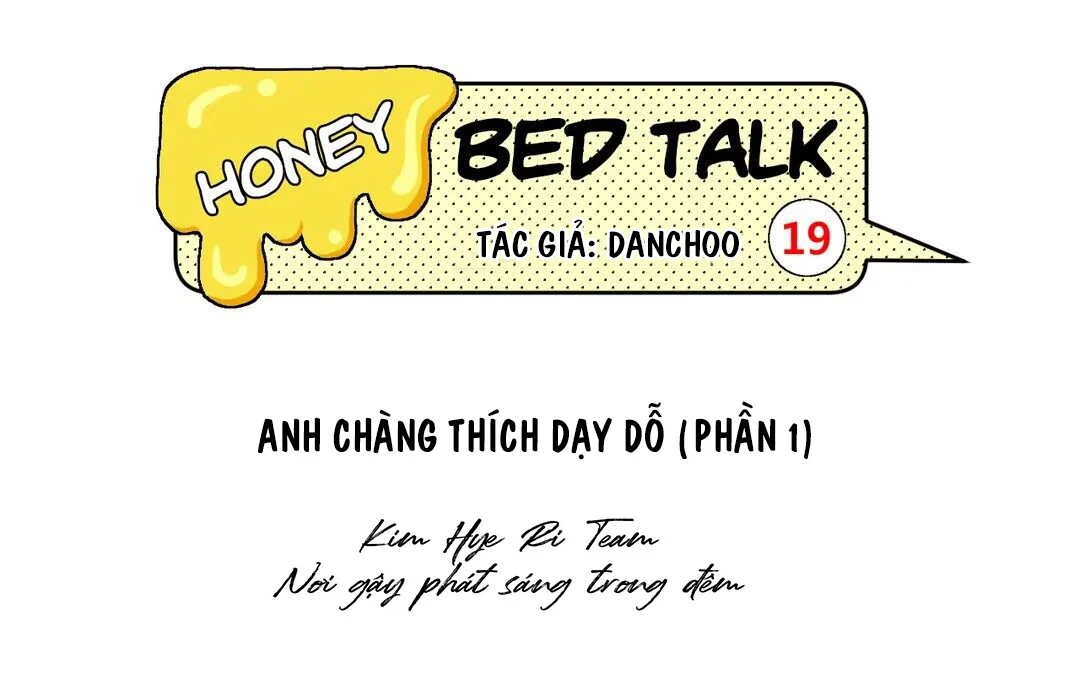 Honey Bed Talk Chương 7 Trang 4