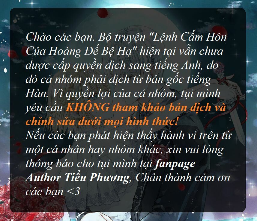 Lệnh Cấm Hôn Của Hoàng Đế Bệ Hạ Chương 2 Trang 4